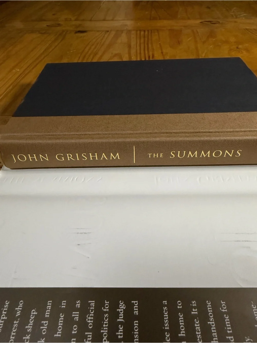 John Grisham The Summons 2002 First Edition First Printing Hardcover DJ